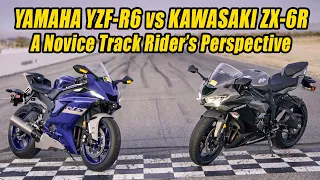 2020 Yamaha YZF-R6 vs 2019 Kawasaki ZX-6R: A Novice Track Rider’s Perspective