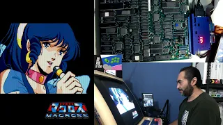 Un par de fichas: Macross (Robotech) Arcade con Rolman