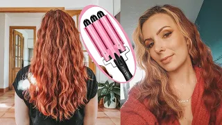 3 Barrel Waver Tutorial to get the quickest and most perfect mermaid hair! 🧜‍♀️ In less than 10 mins