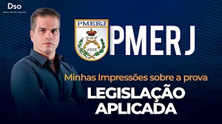 Minhas impressões do Concurso da PMERJ - Legislação Aplicada - Marcos Girão!