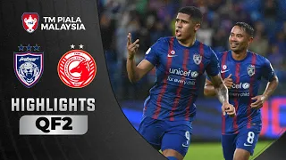 Johor Darul Ta’zim 5-0 Kelantan FC (Agregat 8-0) | TM Piala Malaysia 2022 Highlights