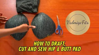HIP AND BUTT PADDING (easiest method) #hip
