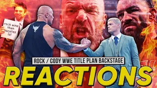 Backstage Reaction To The Rock WWE Title Win Plans | Title Match Added To King & Queen Of The Ring