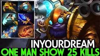 INYOURDREAM [Tinker] Super Fast Hands One Man Show Dota 2