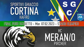 SG Cortina Hafro vs HC Meran/o Pircher - highlights