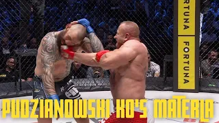 KNOCKOUT! Pudzianowski KO's Materla!! - KSW 70