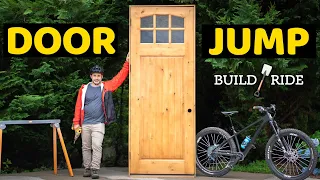 Building a bike jump out of my front door