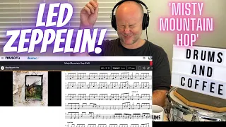 Drum Teacher Reacts: JOHN BONHAM | Led Zeppelin | 'Misty Mountain Hop'