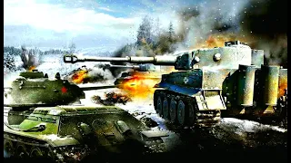 Т-34-85 ПРОТИВ 7 ТИГРОВ
