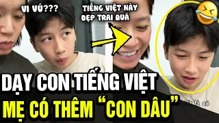 Dạy con học 'TIẾNG VIỆT', mẹ bất ngờ kiểm tra bài cũ và cái kết CƯNG XỈU đốn tim cđm | TÁM TV