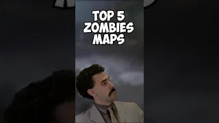 TOP 5 COD ZOMBIES MAPS! | Call of Duty Shorts