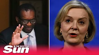 Liz Truss 'incredibly sorry' as she sacks her 'great friend' Kwasi Kwarteng