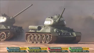 T-34 на полигоне в Алабино