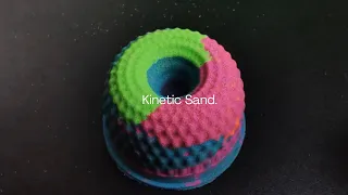 Perfect Mix Colour ASMR Kinetic Sand Result Unexpected