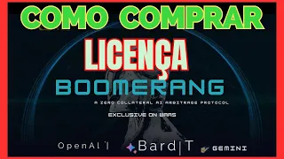 BOOMERANG  COMO COMPRAR A LICENÇA PARA FAZER ARBITRAGEM