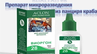 ACLON(САД) Флуревиты   Виоргон 28   Олигохитозан панциря краба