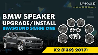 BMW Speaker Upgrade/Install |  X2 (F39) 2017+ | BAVSOUND Stage One