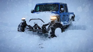 Diesel Gladiator Build Episode 2! DIY Tire Mount, Motobuilt Bumpers And More