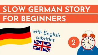 Simple German Story for Beginners: Viel zu müde