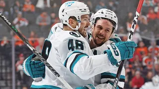 Karlsson's one-timer finishes off a dominant shift for the Sharks