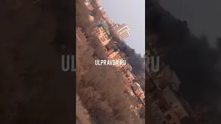 Пожар в центре Ульяновска