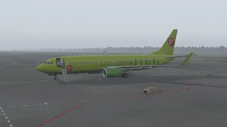 X-Plane 11/Посадка с уходом на Boeing 737-800 S7