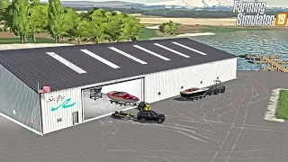 OPENING "SEA JAY BOATS" (DEALERSHIP) | EXOTIC BOATS | FARMING SIMULATOR 2019