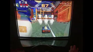 «SCUD Race plus» arcade. Track: Super Beginner, best lap - 17.60