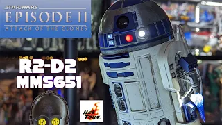 Hot Toys Star Wars Attack Of The Clones 1/6 Scale MMS651 R2-D2 Droid Unboxing Review Danoby2