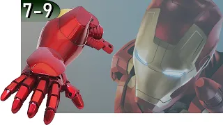 Железный Человек Mark III (7-9)  - Iron Man от Деагостини