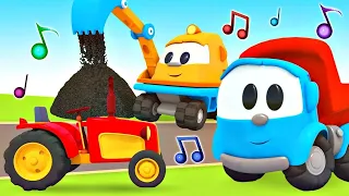 Zeichentrickfilm für Kinder mit Leo dem Lastwagen. Sing mit Leo - Kinderlieder zum Mitsingen