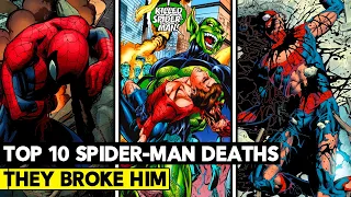 Top 10 Spider-Man Deaths! His Darkest Moments!