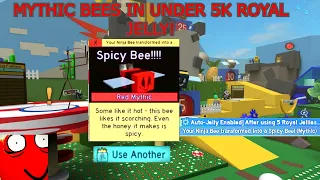 How To Royal Jelly Cheap Mythics (Bee Swarm Simulator)