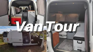 VW Caddy Maxi Micro Campervan Tour