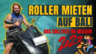 Roller/Scooter auf Bali mieten 2023 - Das solltest du Wissen! Roadtrip durch Ubud