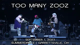Too Many Zooz: 2023-09-01 - Summerdance @ Nelson Ledges; Garrettsville, OH (Complete Show) [4K]