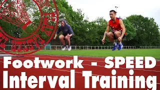 5 Minutes for Speed - Badminton Footwork Offcourt Interval Training