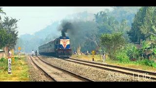 Aggressive Diesel Trains THRASHING Guwahati | Agartala Humsafar + Nagaland Express | Abhinav LHB NFR