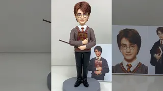 Harry Potter made from polymer clay, sculpture timelapse【Clay Artisan JAY】#Shorts