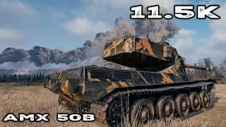 AMX 50 B - 11,5K Damage 6 Kills  -  World of Tanks