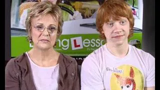 Julie Walters and Rupert Grint on Julie's foul mouth