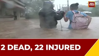 Cyclone Biparjoy: Trees Uprooted, Property Damaged Amid Strong Winds In Gujarat