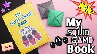 6 Squid Gaming Book / Diy Paper Squid Game Book / Squid Game Netflix / Paper Games / Game Book idea