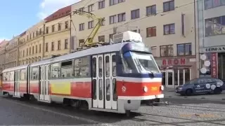 Električky v Bratislave - Trams in Bratislava, Slovakia, 2016