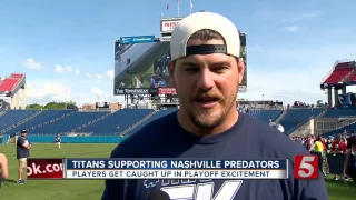 Titans Supporting Nashville Predators