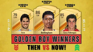 Golden boy award winners THEN & NOW! (2006-2023)