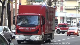 [RARE] Laboratorio Mobile NR+2x AV Fiat Punto+CA Iveco Massif Vigili del Fuoco Pavia in Sirena