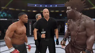 Mike Tyson vs. Mud Wrestler - EA Sports UFC 4 - Boxing Stars 🥊