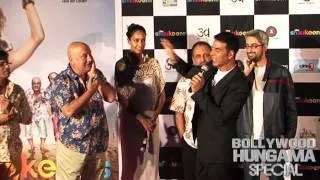 Akshay Kumar slaps Anupam Kher at The Shaukeens trailer launch