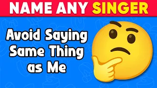 Avoid Saying The Same Thing As Me 🤔 HARD EDITION